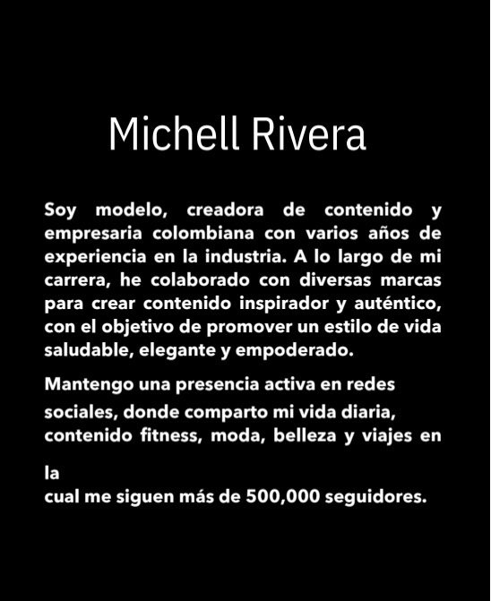 MICHELLE RIVERA